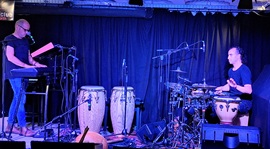 Open Air - Andy Houscheid, Rhani Krija und ein  Überraschungsgast am Bass